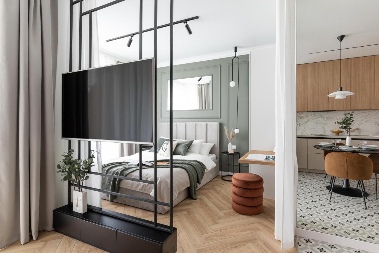#1 Olive Apartment City Center Free Garage Краків Екстер'єр фото